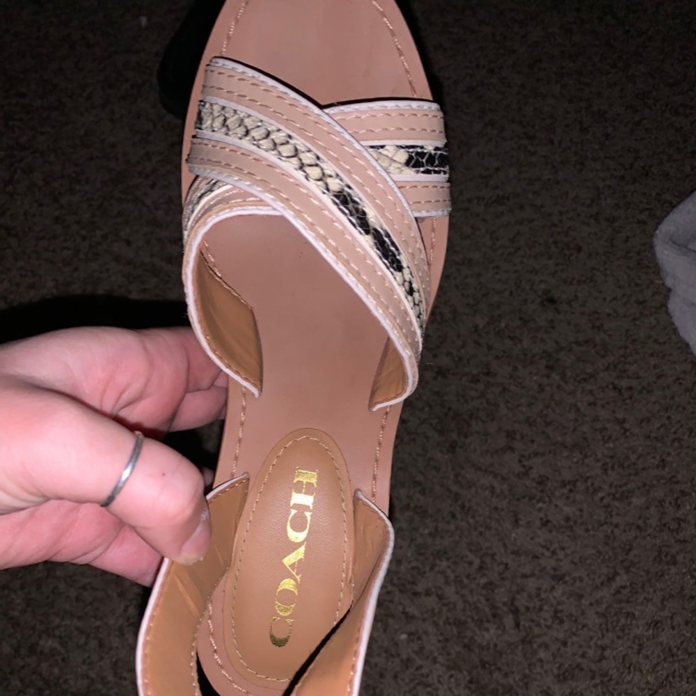 Coach Wedges - Picture 2 of 6